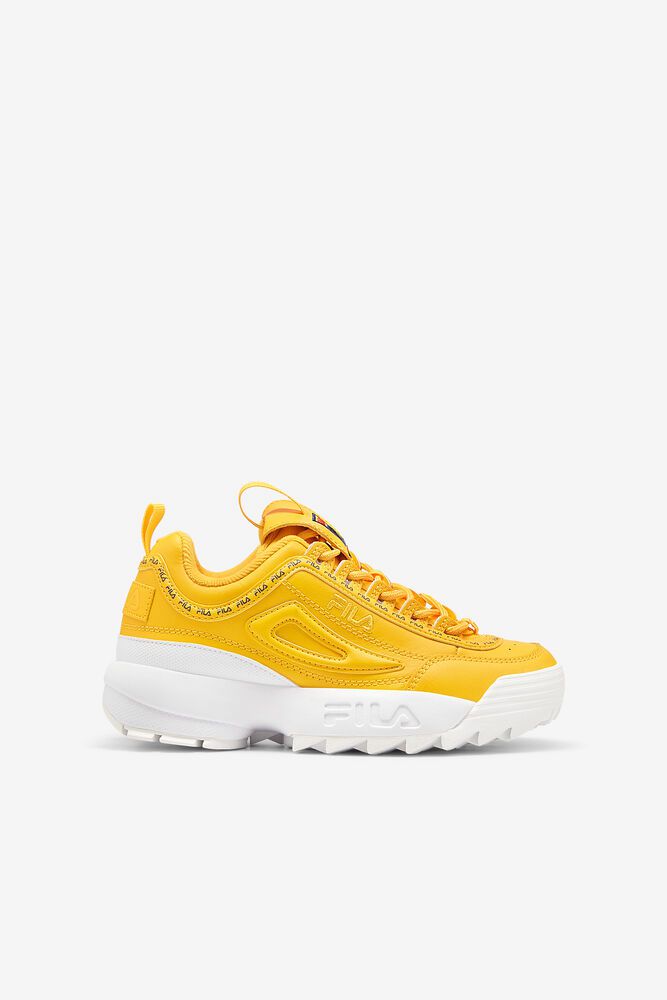 Fila Sneakers Kids Yellow - Disruptor 2 Repeat - Philippines 0462517-RF